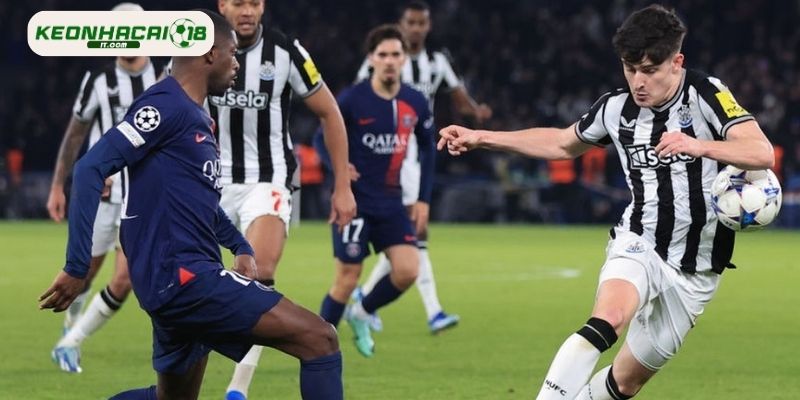 Soi kèo Paris Saint-Germain vs Newcastle trong giải C1 2025/2026